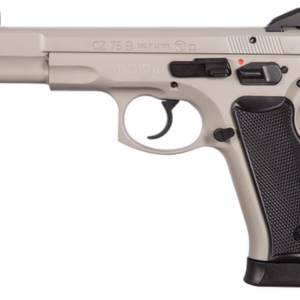 CZ 75 Omega 9mm, 5.2" Barrel, Black Polymer Grip Gray, 10rd