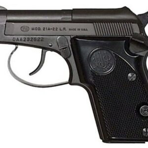 Beretta Model 21 Tip Up 22 LR, 2.4" Barrel, 7rd Mag, Matte Black