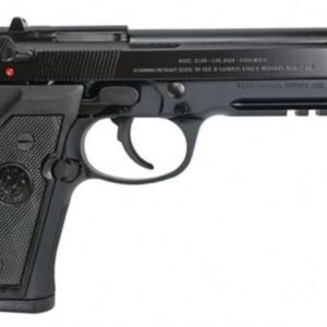 Beretta, 92A1, Semi-Automatic Pistol, DA/SA, Full Size, 9mm, 4.9" Barrel, Alloy Frame, Blue Finish, Plastic Grips, 3-Dot Sights, 3 Magazines, 17 Rounds