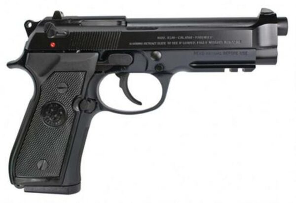 Beretta Model 96A1 .40 Smith & Wesson 4.9 Inch Barrel Bruniton Finish Plastic Grips Picatinny Rail 10 Rounds Comes With Three Magazines