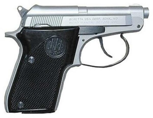 Beretta Model 21 Bobcat, 22LR, 2.4" Barrel, 7rd Mag, Stainless Finish