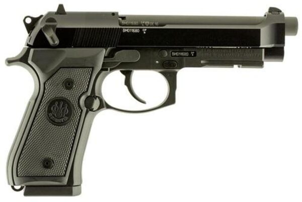Beretta M9A1 .22 R 4.9" Barrel Dovetail Sights M1913 Picatinny Rail Black 15rd Mag