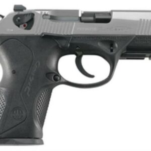 Beretta S/D 9mm 3.3, Black Interchangeable Backstrap Grip SS, 15 rd