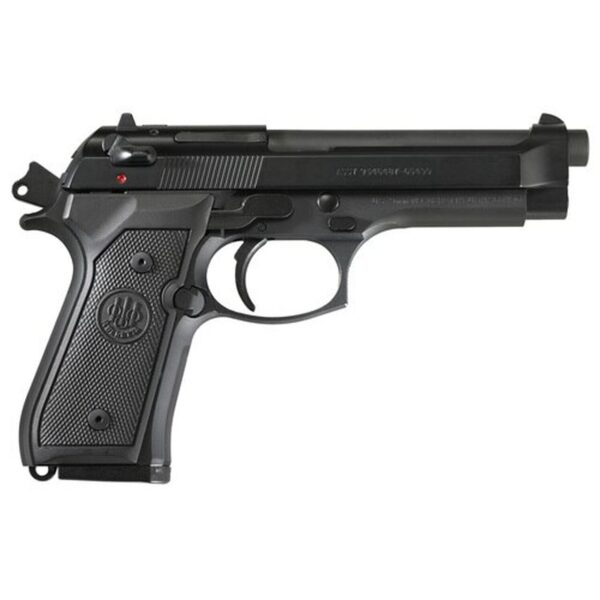 Beretta M9 9mm 4.9" Barrel Military Style Markings Black 2x15rd Mags