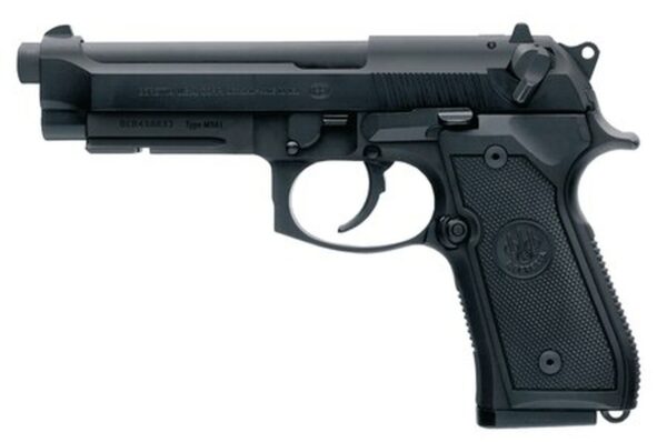 Beretta 92FS M9A1 9mm LTD 4.9" Black Synthetic Grip Black 10rd Mag