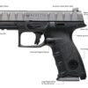 Beretta APX, Striker-Fired 9mm, 4.25" Barrel, Black, 10rd