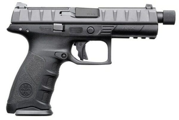 Beretta APX Combat 9mm 4.25" Threaded Barrel 3-Dot Sights Rail Black 17rd Mag