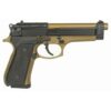 Beretta 92FS 9MM, 4.9" Barrel Burnt Bronze Finish Ambi Safety 3 Dot Sights 2- 15rd Mags