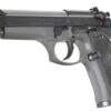 Beretta 92 Full Size, 9mm, 4.9" Barrel, 15rd, Ambidextrous, Sniper Gray