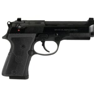 Beretta 92X Compact 9mm, 4.3" Barrel, Classic Dust Cover, Decock-Only, Black, 13rd