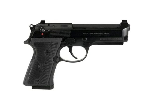Beretta 92X Compact 9mm, 4.3" Barrel, Classic Dust Cover, Decock-Only, Black, 13rd