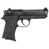Beretta 92X Compact 9mm, 4.3" Barrel, SA/DA, Black, 10rd