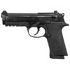 Beretta 92X Centurion 9mm, 4.3" Barrel, DA/SA, Decock-Only, Black, 10rd
