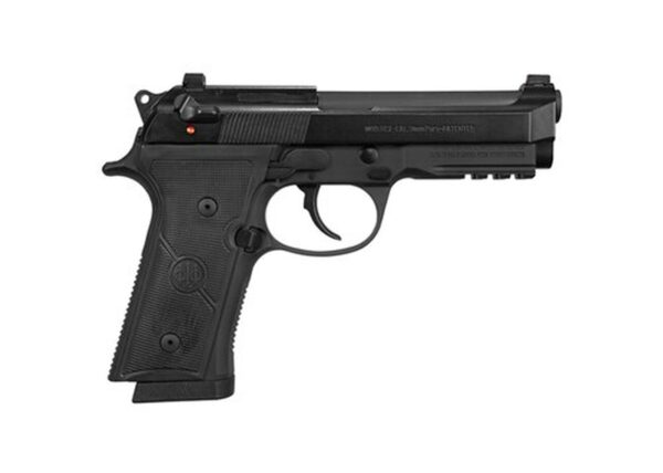 Beretta 92X Centurion 9mm, 4.25" Barrel, SA/DA, Decock-Only, Black, 17rd