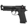 Beretta 92X Full-Size 9mm, 4.7" Barrel, DA/SA, Decock-Only, Black, 17rd