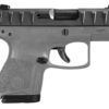 Beretta APX Carry 9mm, 3.07" Barrel, Wolf Gray Grip, Black, Serrated Slide, 6rd+8rd Mags