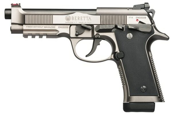 Beretta 92X Performance 9mm, 4.9" Barrel, Target Sights, Nistan Alloy Finish, 15rd