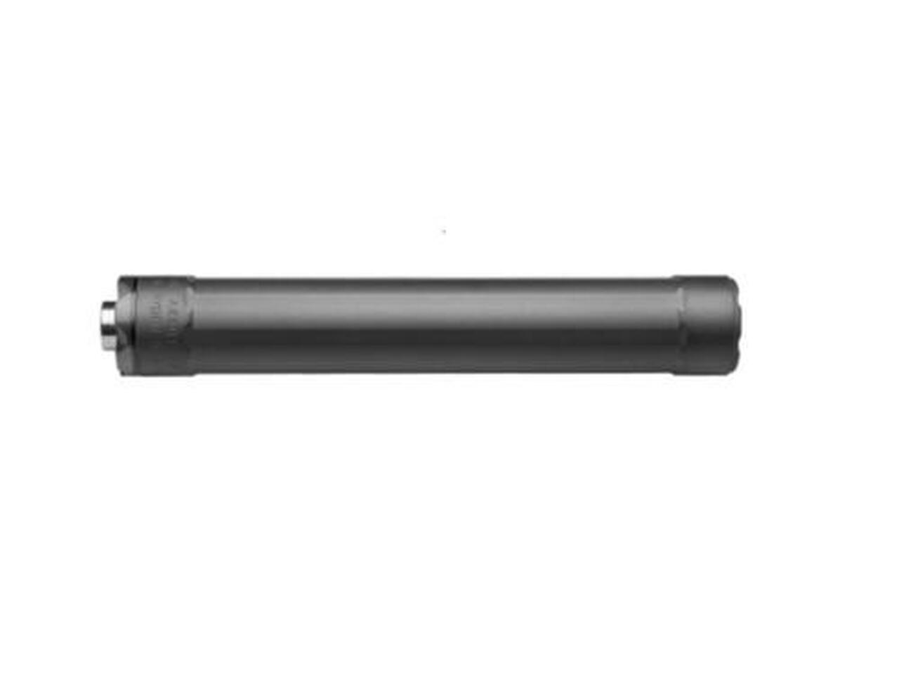 SureFire Thread-On 9mm Caliber Suppressor -M13.5X1 Lh Threads. Octagon Titanium Outer Tube- Ss Baffles Cerekote Black