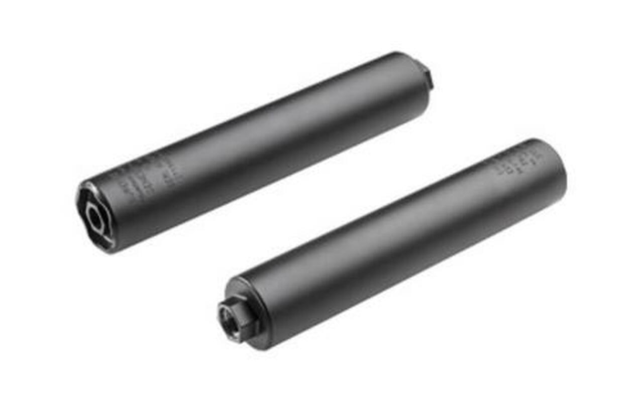 SureFire 2nd Genesis Thread On Suppressor 7.62mm 5/8-24 Threads SS & High Temperature Alloy Construction For Use With 5.56-300 Wm Ammunition Dark Earth Finish.