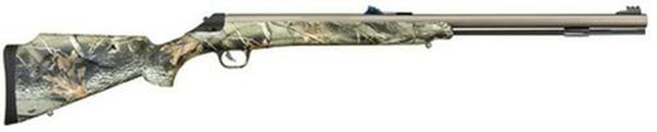 Thompson Center 'Impact' Muzzle Loader, 50 Cal, 26", Weather Shield Finish, Hardwoods Camo Stock
