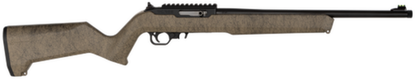 Thompson/Center T/CR22 22LR, 17" Barrel, Synthetic Flat Dark Earth/Black Grit Stock, Black, 10rd