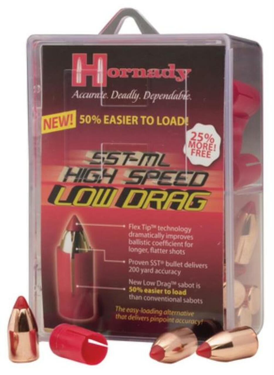 Hornady Low Drag Sabot Muzzleloader .50 Caliber 250gr, SST, 20rd/Box
