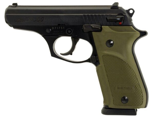 Bersa Thunder 380 Combat Plus DA/SA 380ACP, 3.5", OD Green, Rubber Grip Black, 15rd