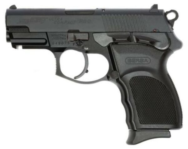 Bersa Thunder Pro Ultra Compact 9MM 3.5" Barrel Matte Black Polymer Grips 10 Round Mag