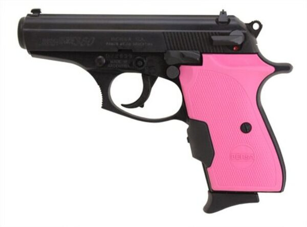 Bersa Thunder .380 with Pink Crimson Trace Laser Grips