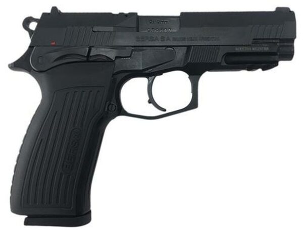 Bersa Thunder Pro Single/Double 9mm 4.25" Barrel, Black Polymer Grip B, 17rd