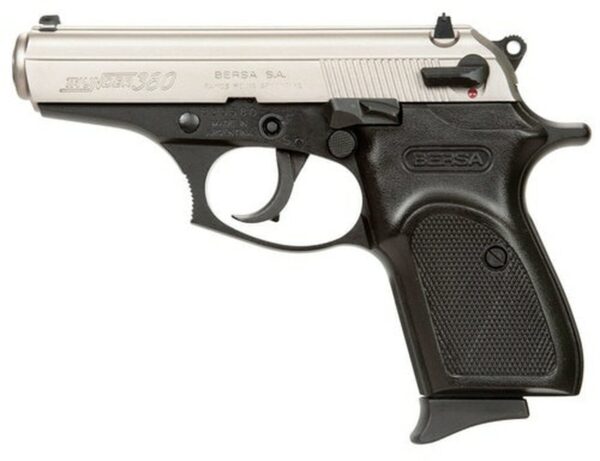 Bersa Thunder .380 ACP, 3.5" Barrel, 7rd, Duo-Tone, SS Slide, Polymer Grips