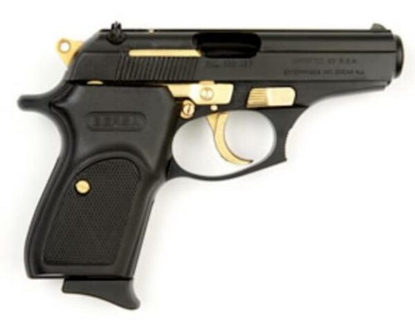 Bersa Thunder 380, .380 ACP, Matte/gold, 3.5",, , 8 rd