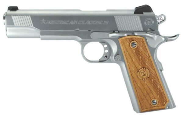 American Classic II Government Model 1911, 45 ACP, Hard Chrome Finish 8rd Mag