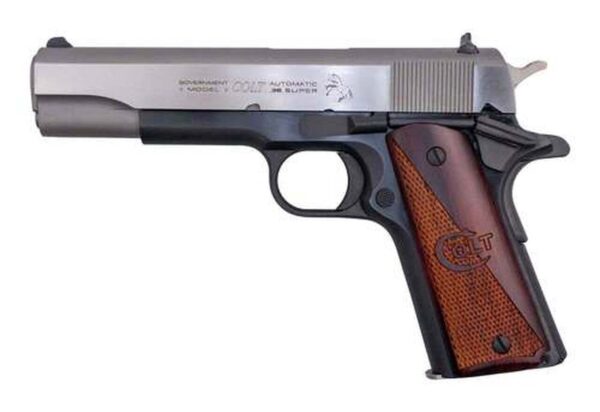 Colt 1911 Government .38 Super Two-Tone, 5" Barrel, Series 70, 1 of 250, 9rd