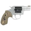 Colt Cobra 38 Special, 2" Barrel, SS, Black DLC Cylinder, Fiber Optic Sights, VZ Hyena Brown Grips, 6rd