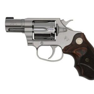 Colt Cobra Hi Polish Cylinder 38 Special +P, 2" Barrel, Wood Medallion Grips, Right Hand, Brass Bead Front Sight, 6rd