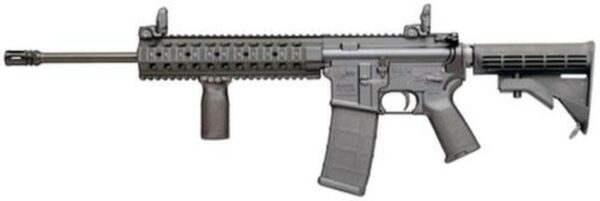 Colt LT6720-R M4 AR-15 5.56/223 16" Barrel BUIS Sights, Troy Battle Rail Rogers Stock Magpul Furniture, 30 Round Mag