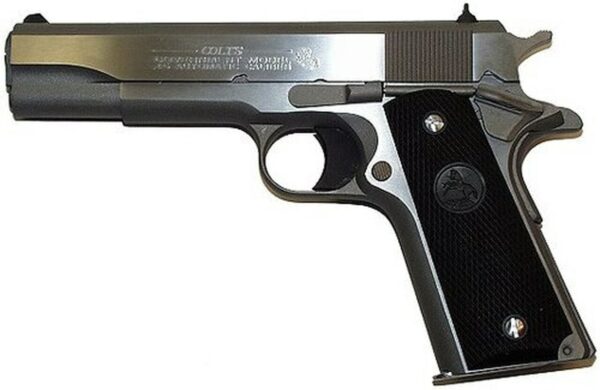 Colt Government .38 Super, 9+1, 5", Stainless Steel