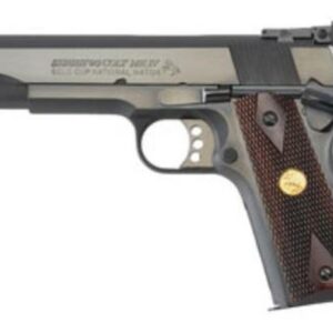 Colt 1911 Gold Cup National Match, 5" 45 ACP, Adjustable Sights, Blue