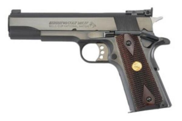 Colt 1911 Gold Cup National Match, 5" 45 ACP, Adjustable Sights, Blue