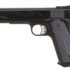 Colt Mfg 1911 Special Combat Government Single 45 Automatic Colt Pistol, 5", Black/Silver Grips, Blued