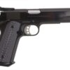 Colt Mfg 1911 Special Combat Government Single 45 Automatic Colt Pistol, 5", Black/Silver Grips, Blued