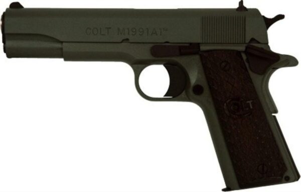 Colt 1991 Custom Govt 45 ACP 5" Barrrel Foliage Green Cerakote