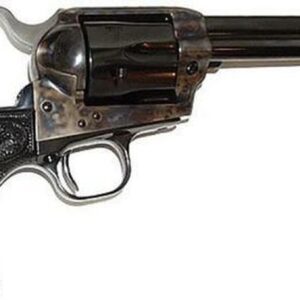 Colt Single Action Army, .357 Magnum, 5.5" Barrel Dbl Eagle Grip, Blued, Case Colored Finish, 6 Rd