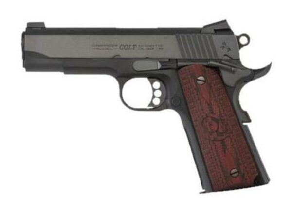 Colt LW Commander .45 ACP, 4.25" Barrel, Novak Sights, G10 Grips, Blued, 8rd