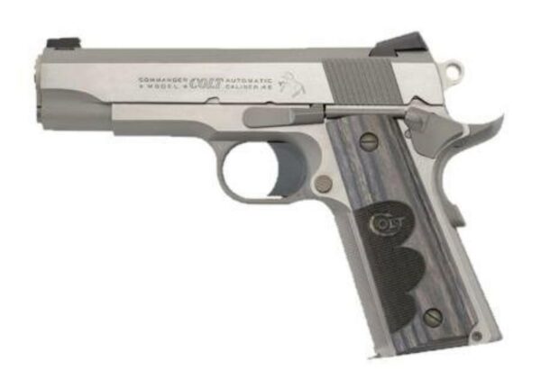 Colt Wiley Clapp Edition Commander Size 1911 45 ACP 4.25" Barrel Novak Sights 8rd Mag