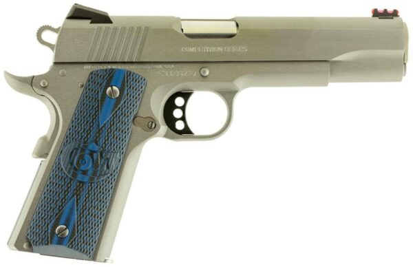 Colt Competition Govt 1911 38 Super 5" Natl Match Barrel G10 Grips 8rd Mag