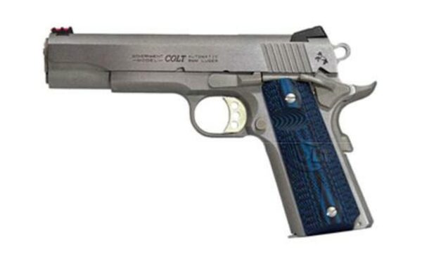 Colt 1911 Competition 70 Series, 9mm, 5" Barrel, 9rd Mag, Blue G10 Grips, SS