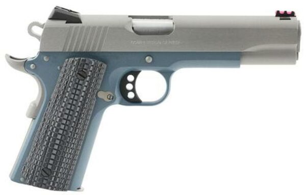 Colt 1911 Competition 70 Series 9mm 5" Barrel Blue G10, Logo Grip 9rd Mag