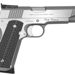 Colt Custom Competition Series 70 45 ACP, 5" Barrel, Red Fiber Optic Front Sight, Bomar Rear Sight, 8rd Mag